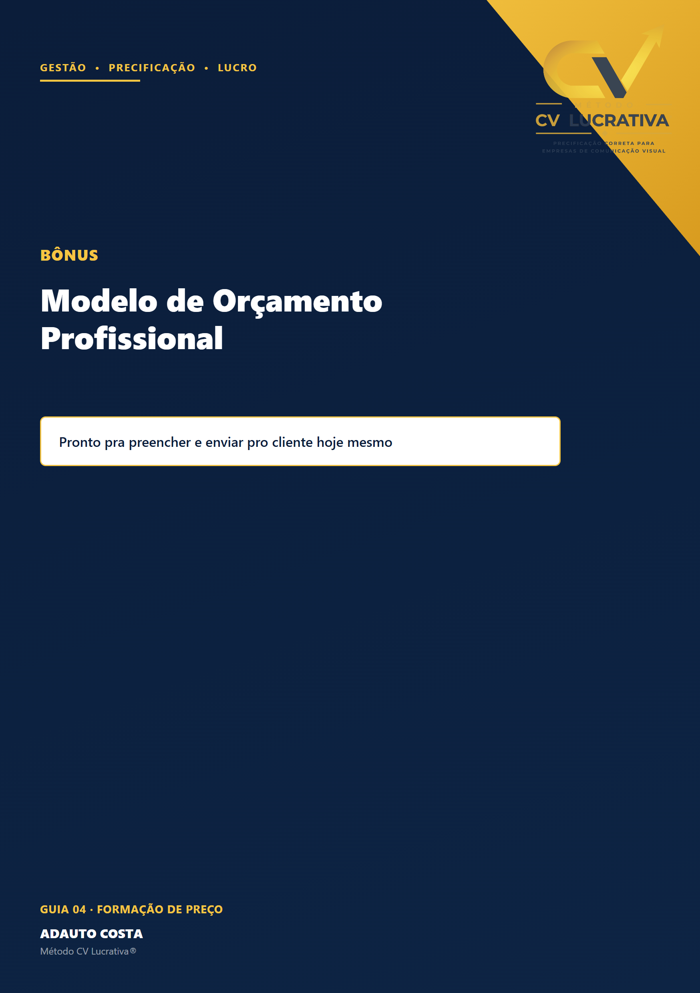 Modelo de Orçamento Profissional